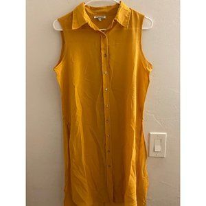 Mileage Sheer Long Tail Blouse